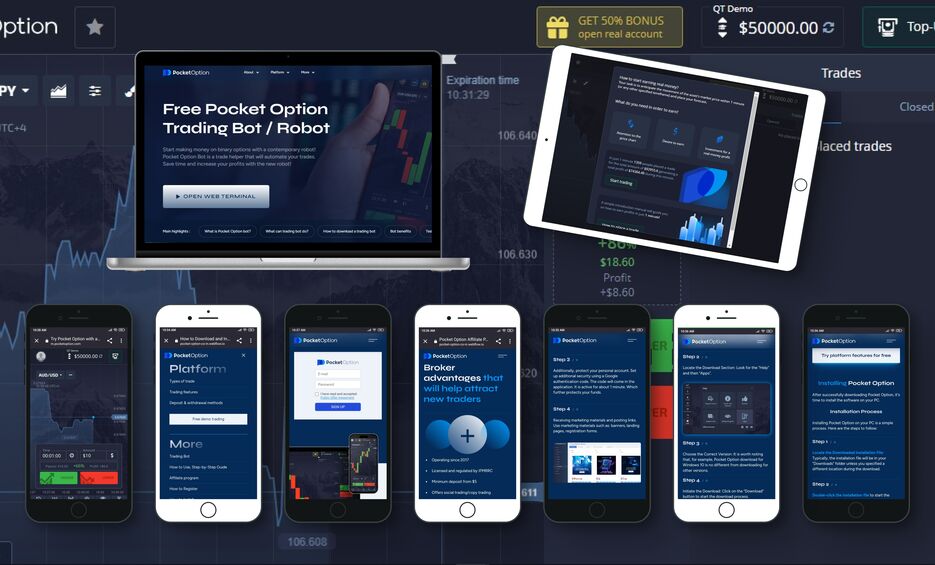 Discover Financial Freedom with the Pocket Option App